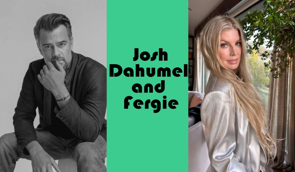 Josh Duhamel and Fergie