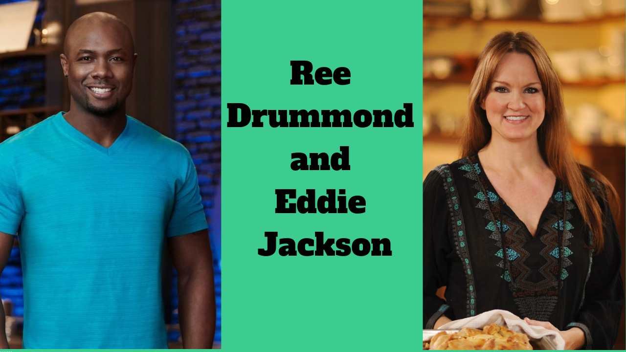 Ree Drummond and Eddie Jackson